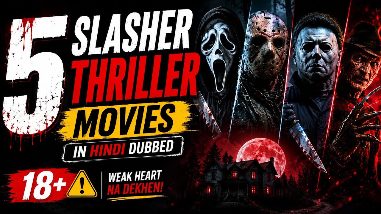 Hollywood कि 5 Thriller Movies Hindi Dubbed | Non-Stop Thrill & Twist 🔥