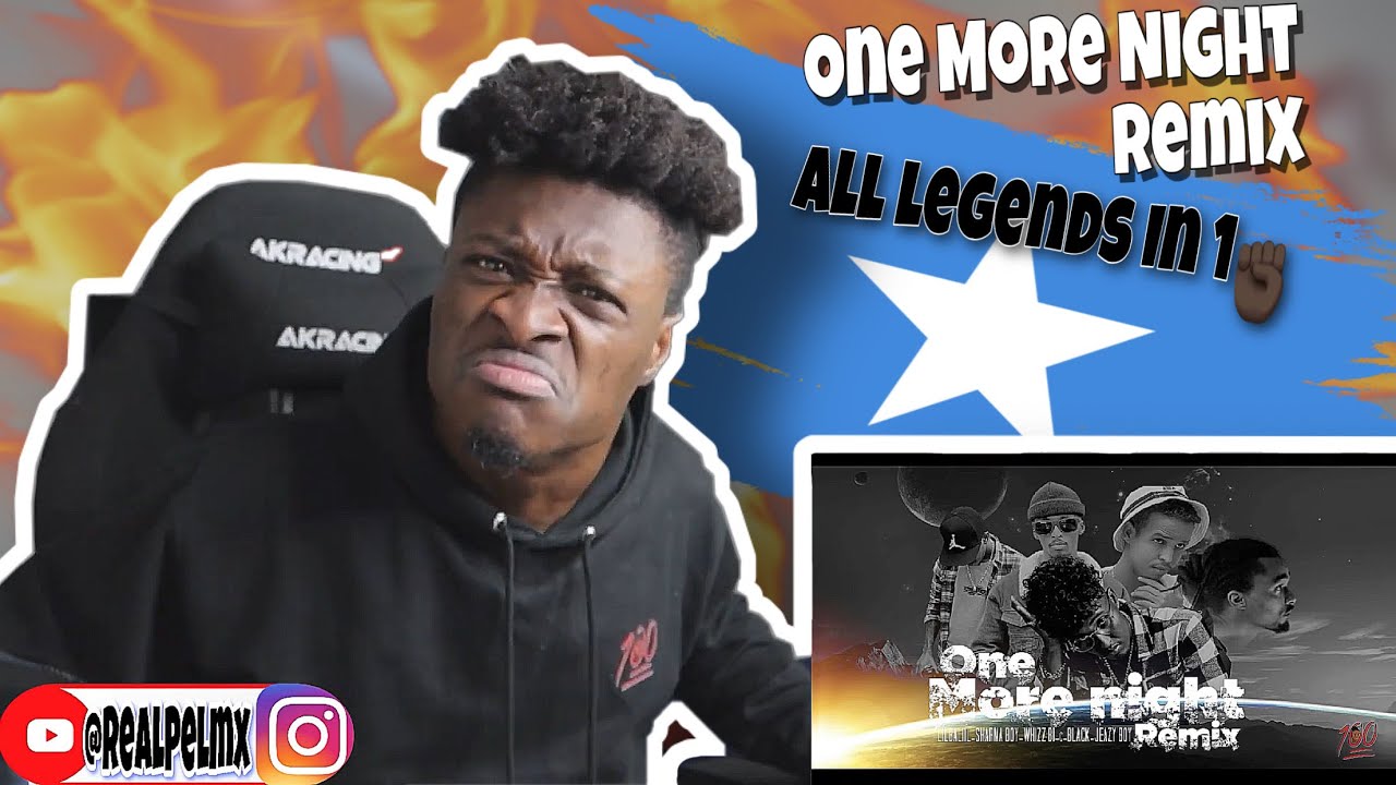 Lil Baliil при участии Sharma Boy, WhizBi, Cblack и JEAZY Boy 🇸🇴🔥 (ONE MORE NIGHT REMIX) РЕАКЦИЯ