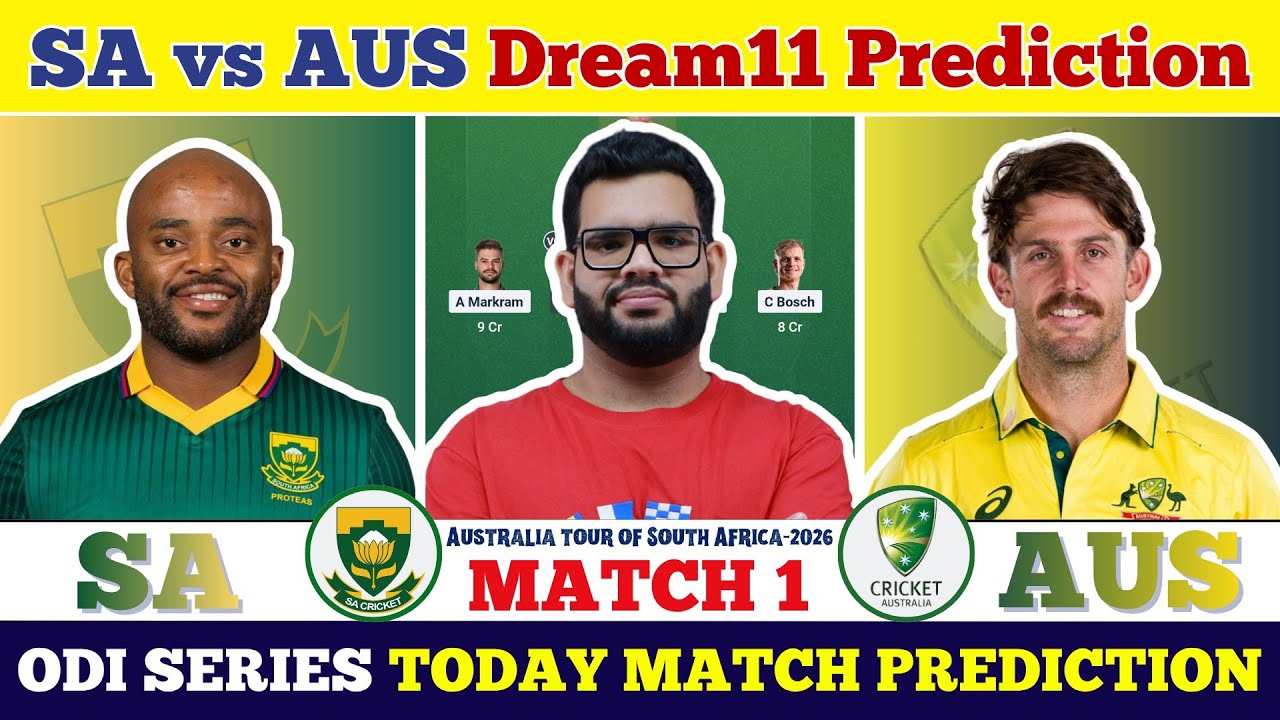 SA vs AUS Today Match Prediction|SA vs AUS Dream11 Prediction|SA vs AUS Today Dream11 Team