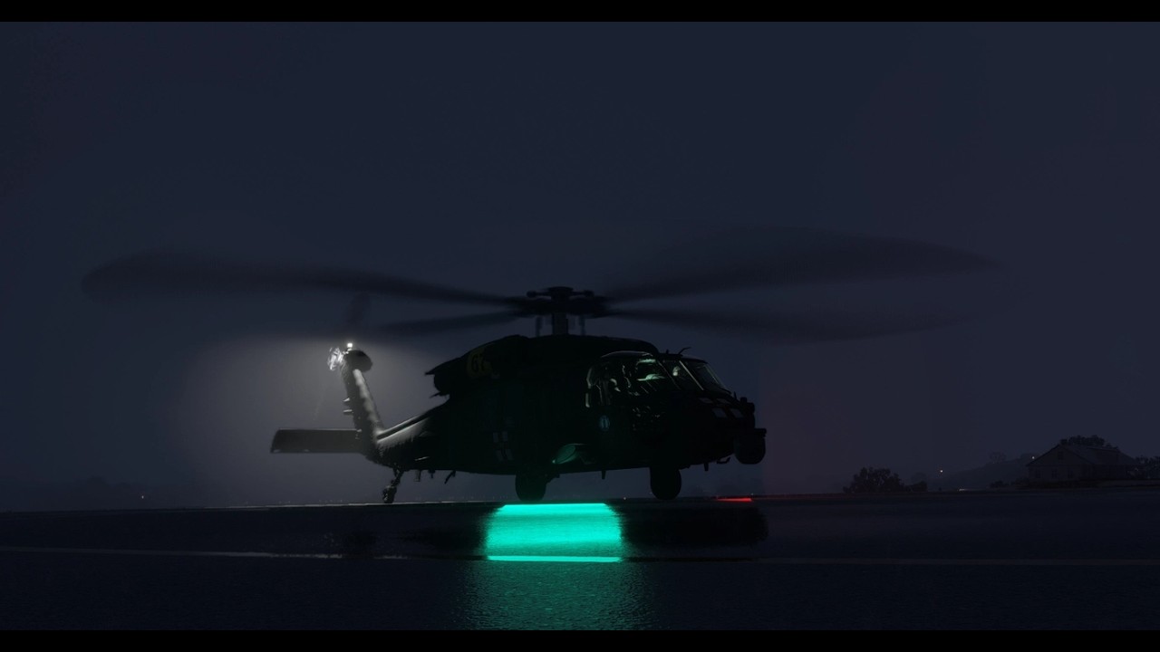 MSFS 2024 - MH60 S - Yosemite SAR mission