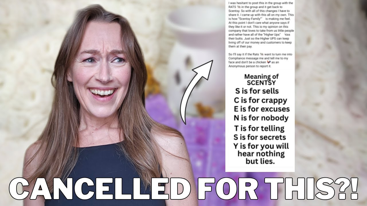 SCENTSY TERMINATES consultant because of a MEME on FACEBOOK #antimlm