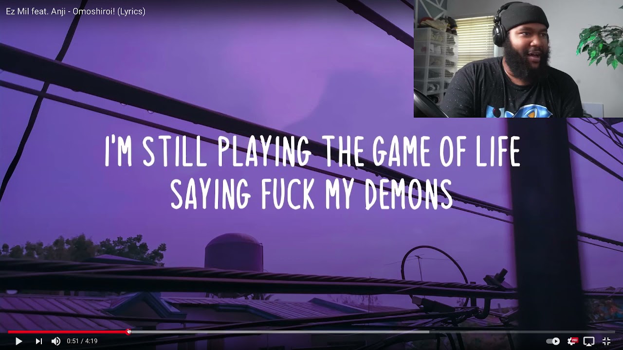Ez Mil feat. Anji - Omoshiroi! (Lyrics) - REACTION