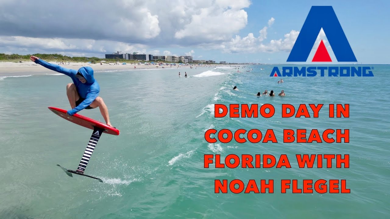 ARMSTRONG DEMO DAY IN COCOA BEACH WITH NOAH FLEGEL AND GORDON HARRISON