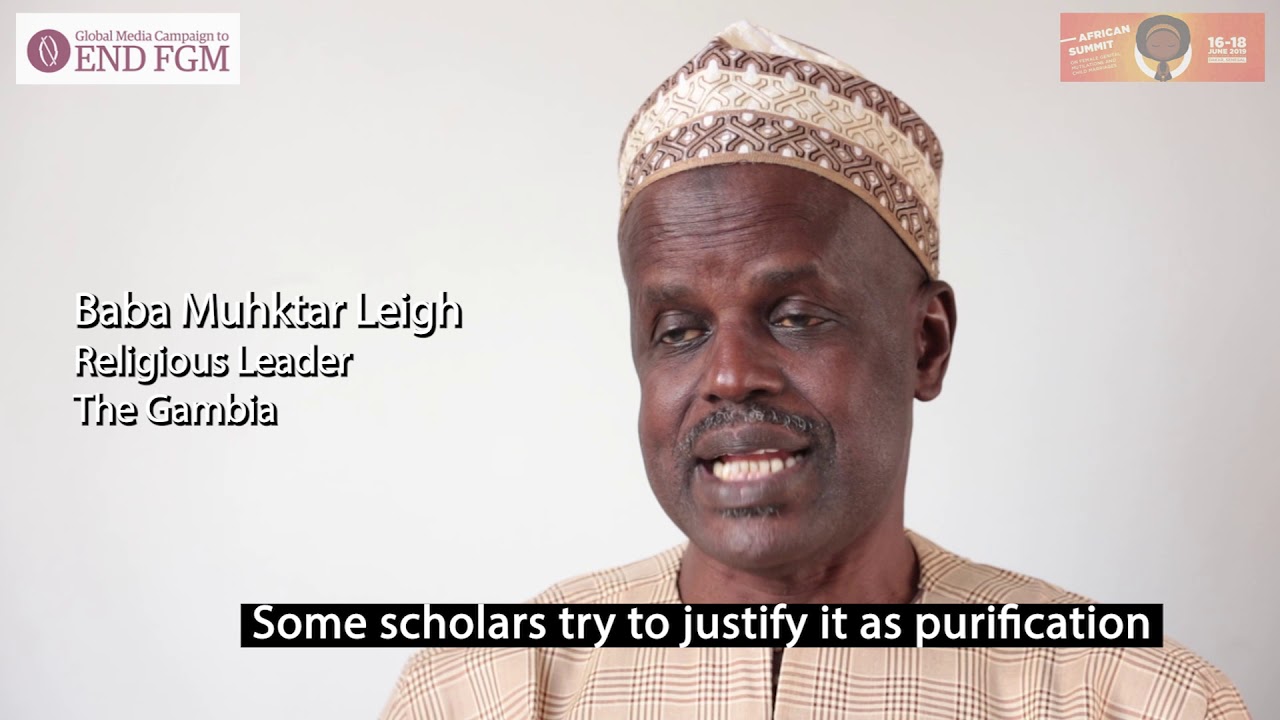 Imam Baba Leigh on FGM at Africa4Girls Summit