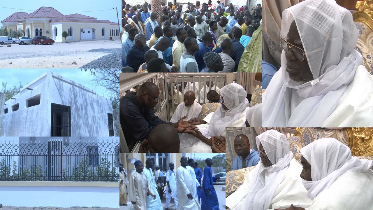 Ziarr f&eacute;d&eacute;ration des Dahiras de Touba Espagne aupr&egrave;s de Serigne Mountakha Bassirou Mback&eacute;