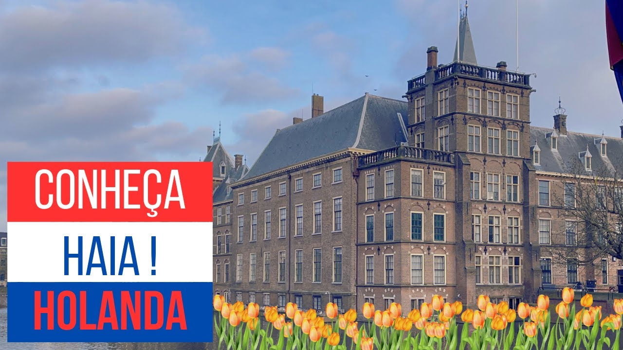 PEQUENA parada em HAIA - HOLANDA, cidade mais bela.