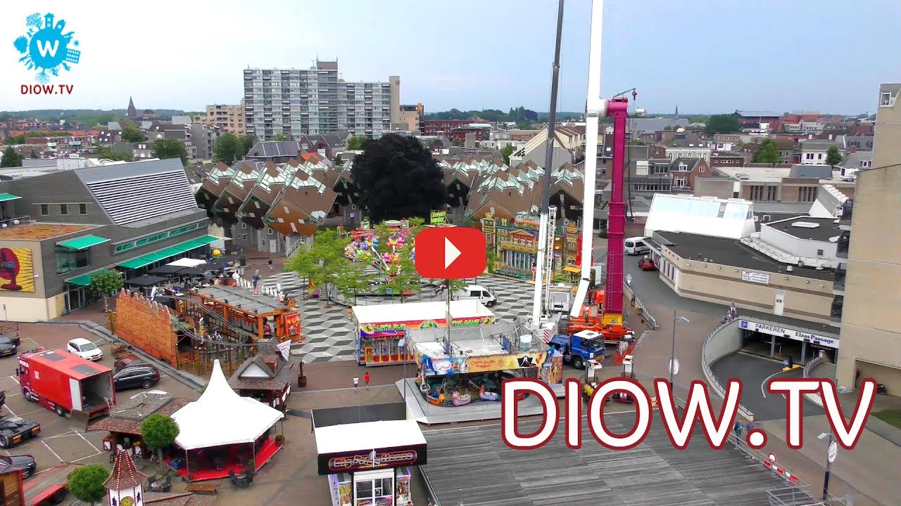 Opening van de Zomerkermis 2017 in Helmond Centrum