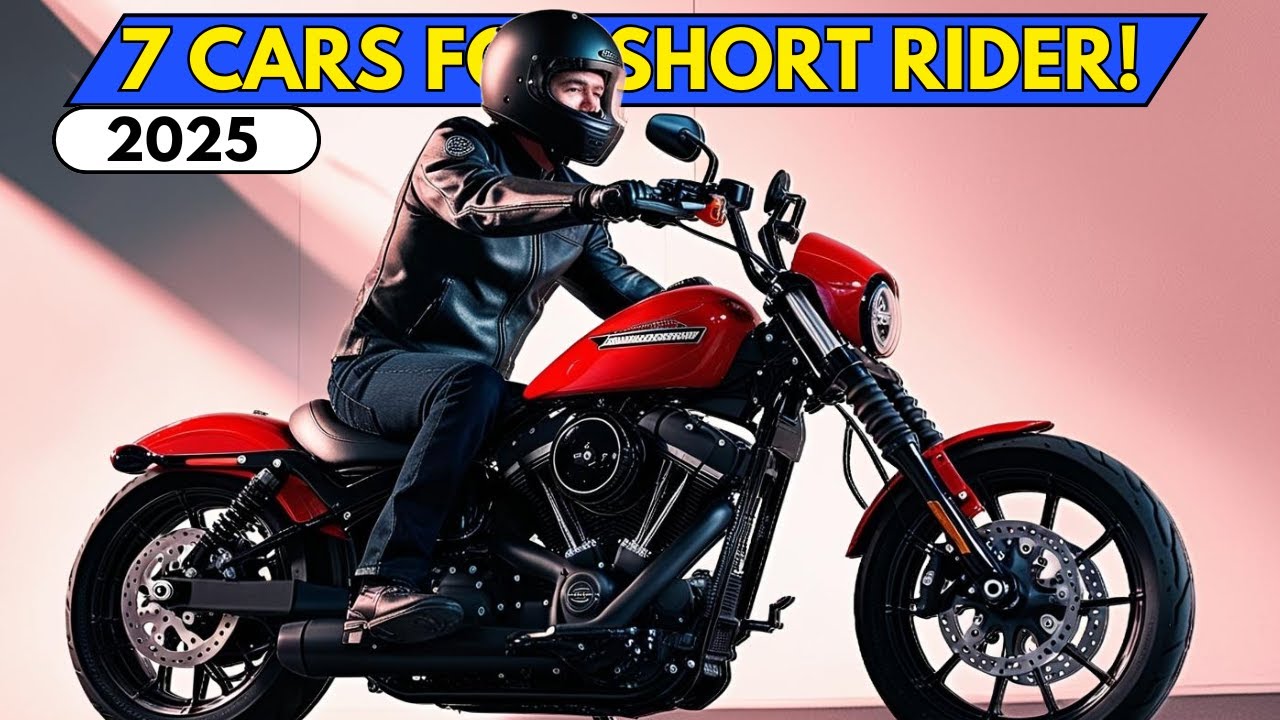 7 лучших мотоциклов для невысоких водителей (2025) 🏍️ | Низкое седло + простота управления!