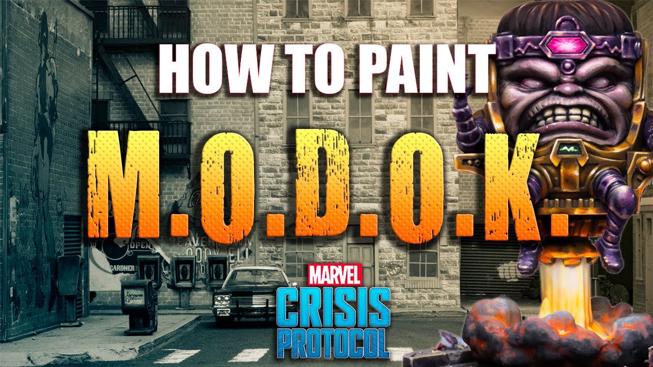 Sorastro's Marvel: Crisis Protocol Painting Series Ep.16 - M.O.D.O.K.