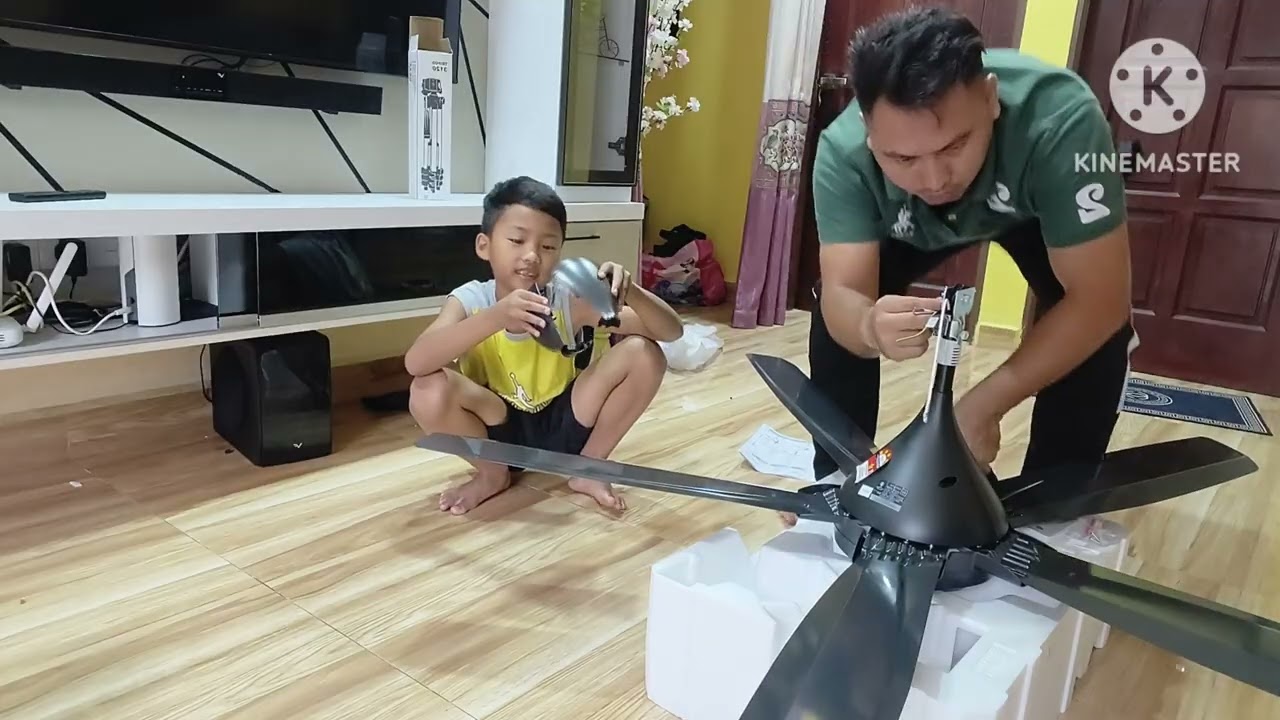 Cara pasang kipas kdk