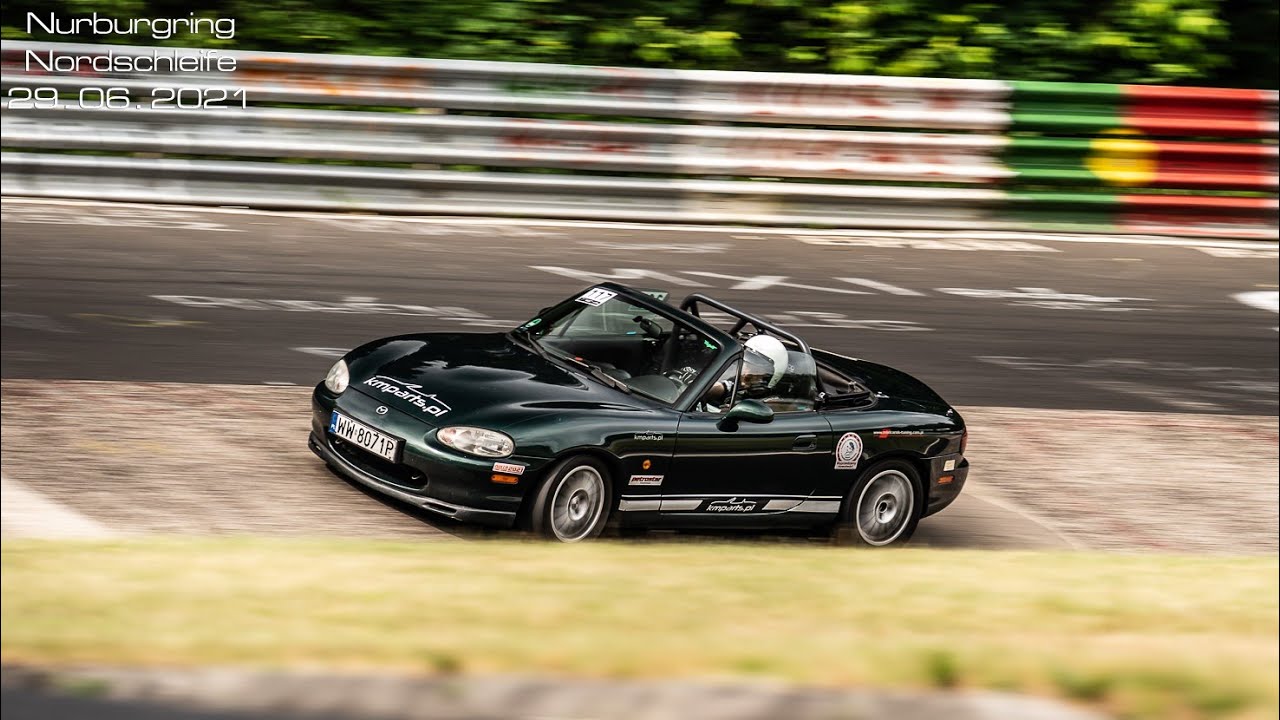 200 HP Mazda MX-5 NB 1.8 (no turbo) goes UNDER 8 on BTG Nurburgring