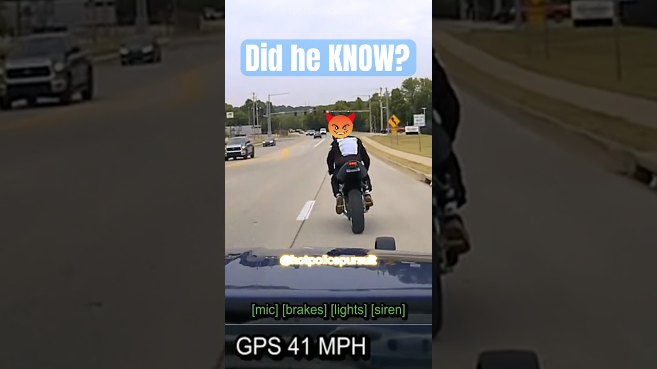 Reckless Motorcyclist Evades Police in High-Speed Chase! 🚔 | Little Rock, AR | September 12, 2024