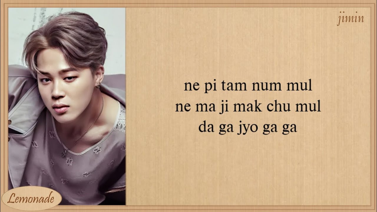 BTS Blood Sweat & Tears Easy Lyrics