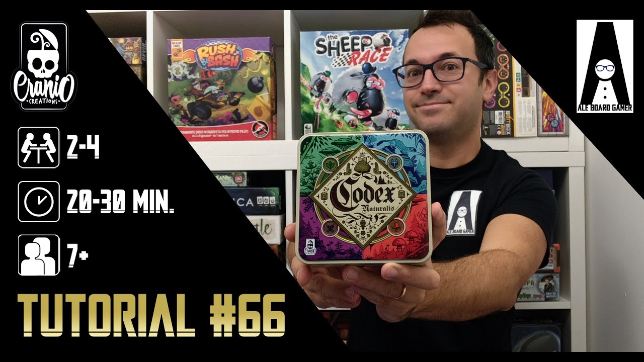 Tutorial #66: come si gioca a Codex Naturalis (gioco da tavolo edito dalla Cranio Creations)
