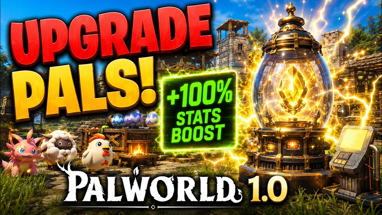 Palworld 1.0: Ultimate Pal Condenser Guide (How to Upgrade FAST!)