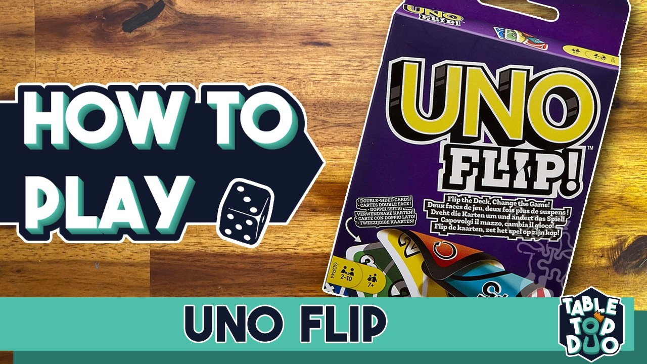 How to Play UNO Flip in 4 minutes (UNO flip rules)