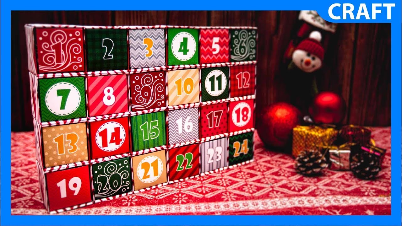 DIY Advent Calendar Tutorial | Christmas Calendar