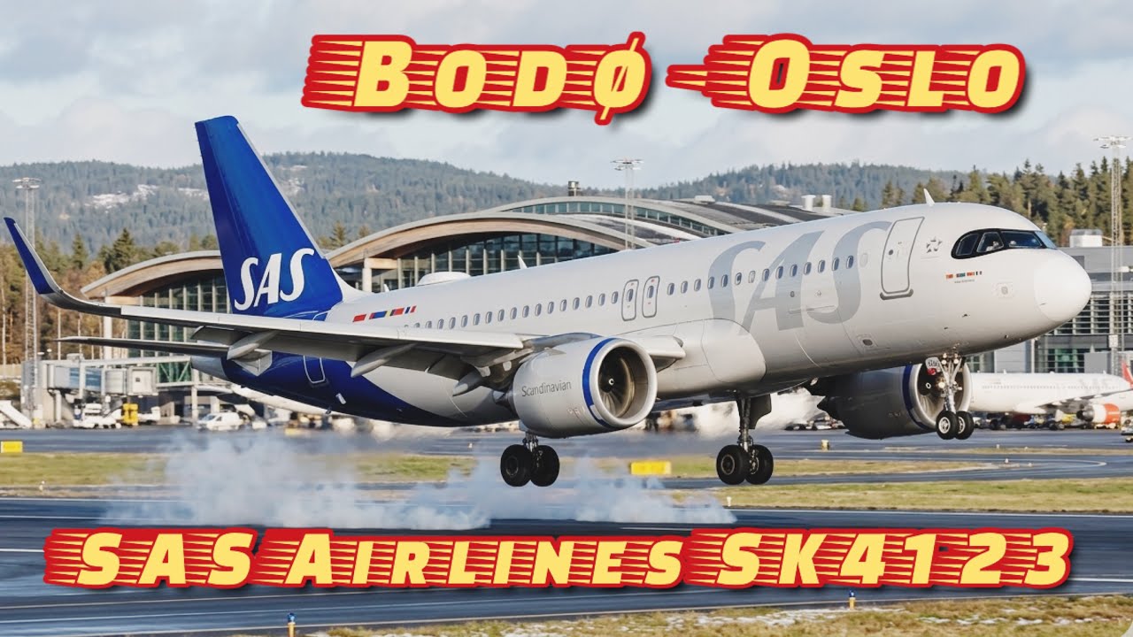 TRIP REPORT | SAS Airbus A320neo Flight Experience: Bod&oslash; to Oslo (SK4123)