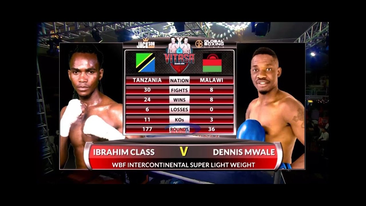 PAMBANO ZIMA: Ibrahim Class alivyomtwanga Denis Mwale - Usiku wa Vitasa 29/01/2021