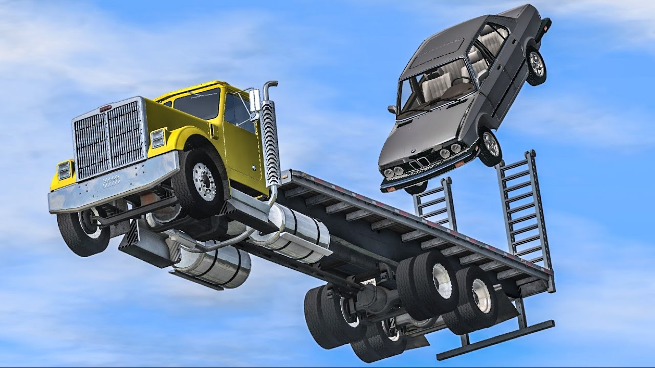 HIGH SPEED JUMPS #10 - BeamNG Drive Crashes