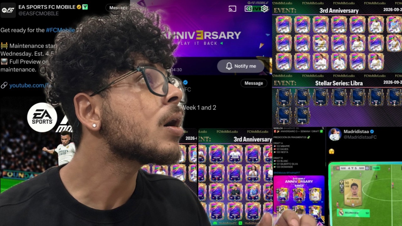 FC MAINTENANCE 3:00 AM 😲 EA LIVE TOMORROW 4:30 AM 🤯 ANNIVERSARY & STELLER CONFIRMED PLAYERS 👀 || FC