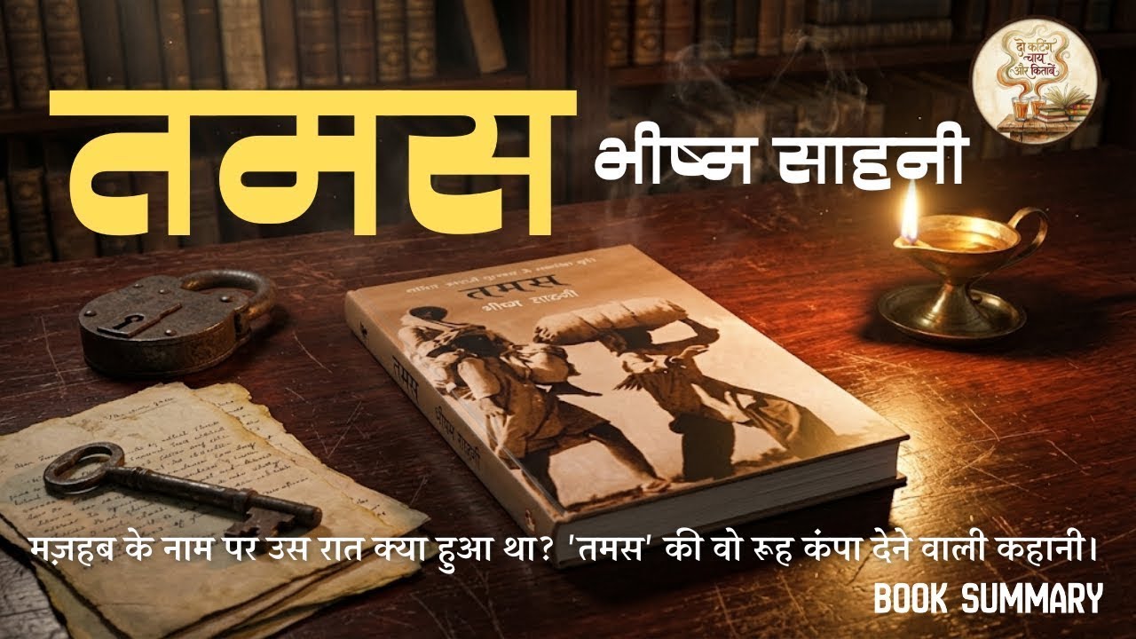 तमस - भीष्म साहनी | Tamas by Bhisham Sahni | Partition & Politics | Book Summary & Analysis