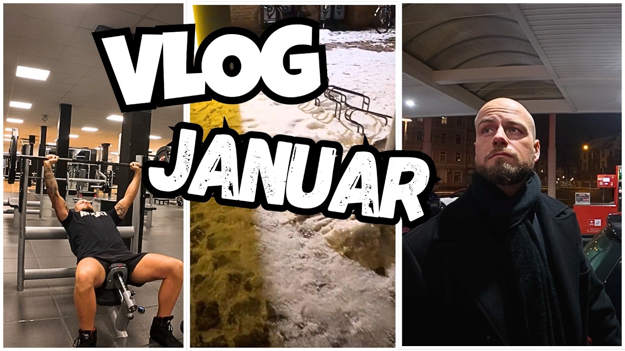 Ich filme mein langweiliges Leben | Ein normaler Tag im Januar | Arbeit & Sport