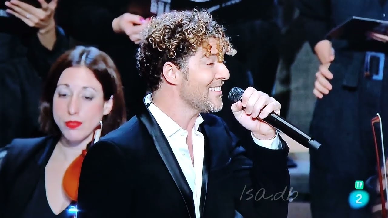 David Bisbal , Misa criolla benéfica desde la Sagrada Familia Barcelona  