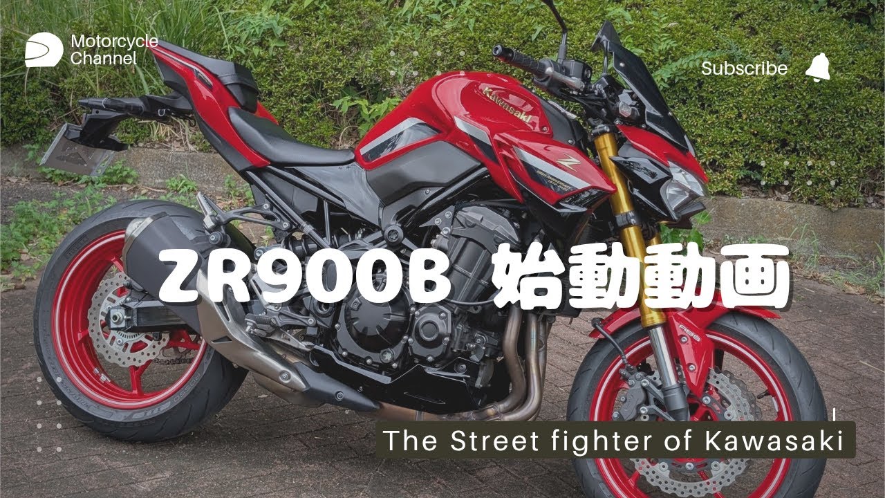 Kawasaki Z900 (ZR900B）Z 50th Anniversary Model 始動動画