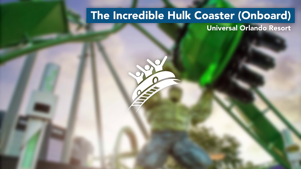 The Incredible Hulk Coaster (Onboard) | Universal Orlando Resort | Theme Park Music