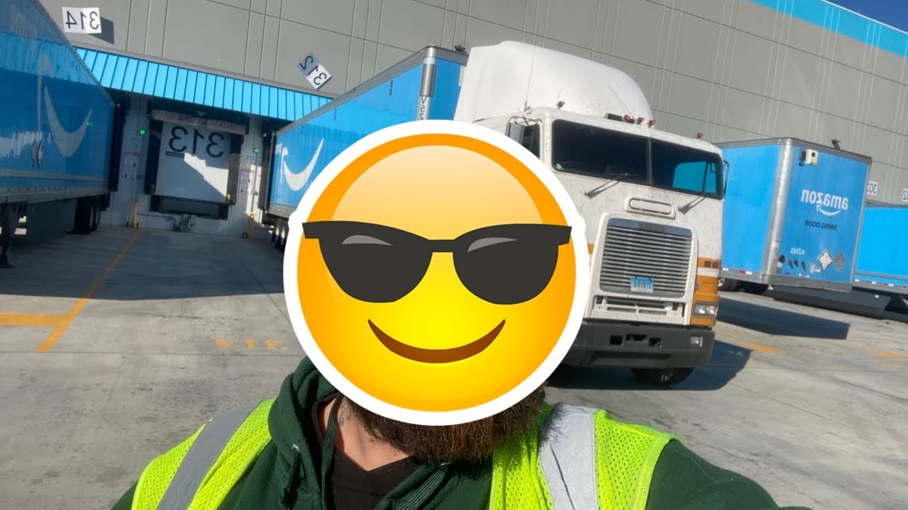 Running team Amazon loads in a single axle cabover