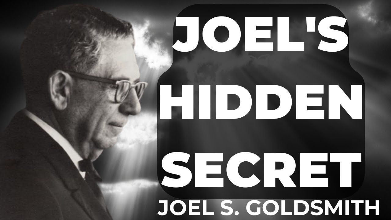 Why Joel Goldsmith Hid This From His Students (And Why You Need to Know Now)