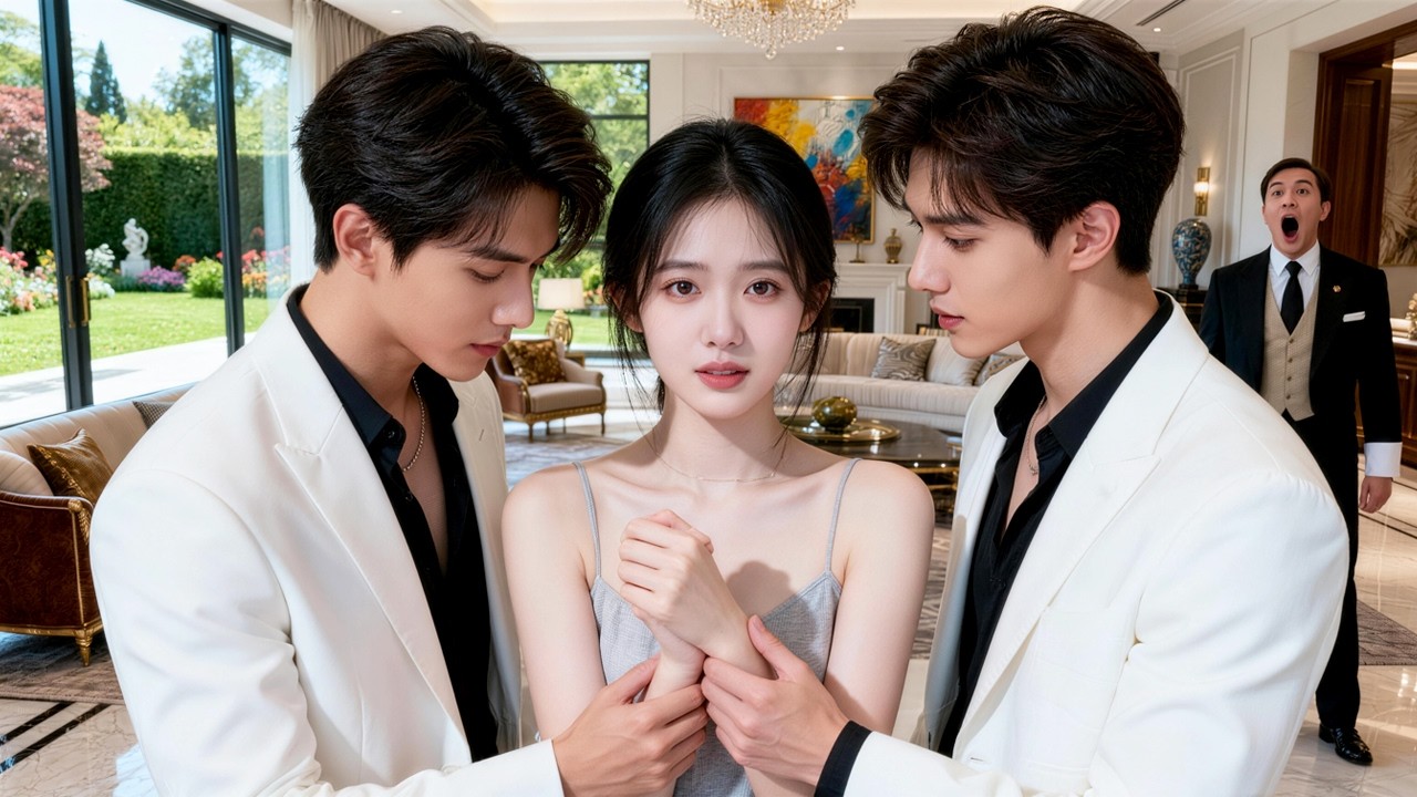 नैनी जुड़वां CEO बहकाने कोशिश करती है;पता कि वे अपने 15 साल के प्यार सिंड्रेला के लिए उसके पास आए थे