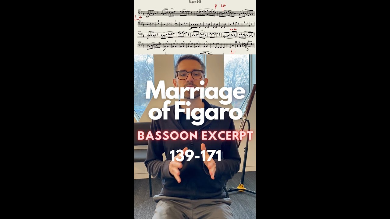 Figaro [Main] Bassoon Excerpt + Performance