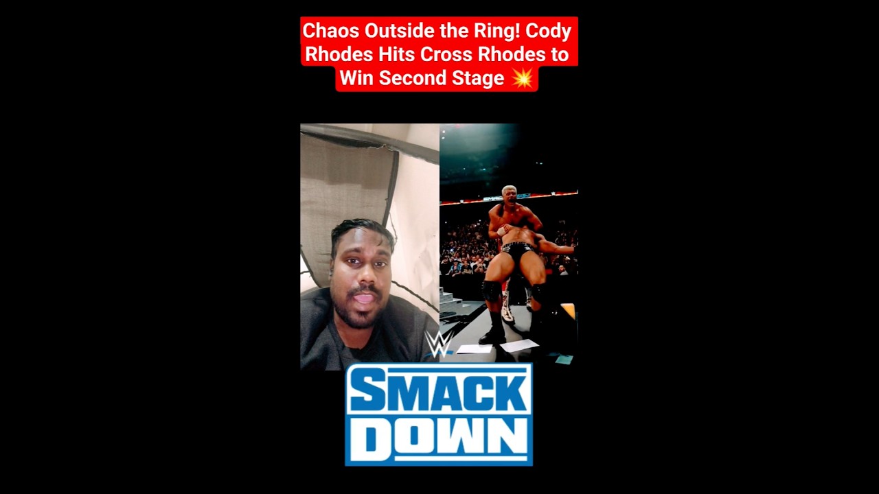 Cody Rhodes Destroys on the Announce Table! 💥 