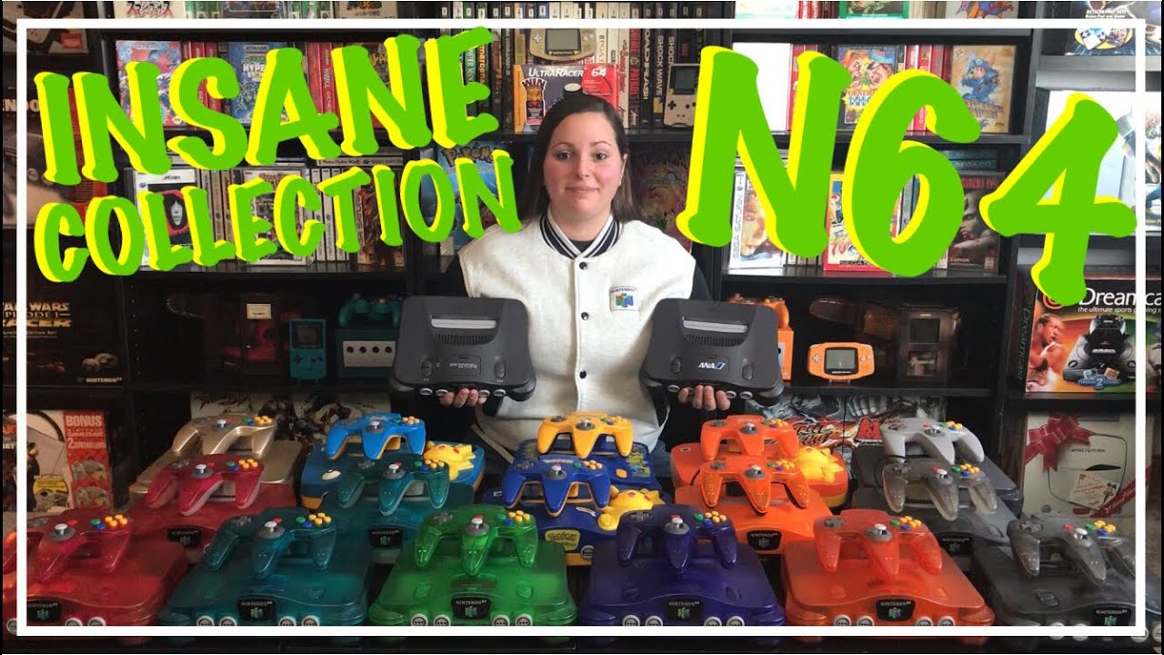 INSANE NINTENDO 64 COLLECTION - Console/Controller Variants