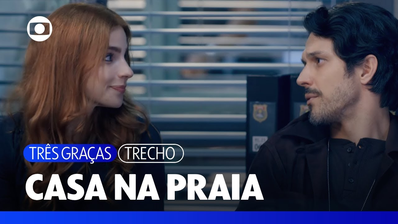 Juquinha oferece casa de praia da fam&iacute;lia para Paulinho curtir com Gerluce | Tr&ecirc;s Gra&ccedil;as | TV Globo