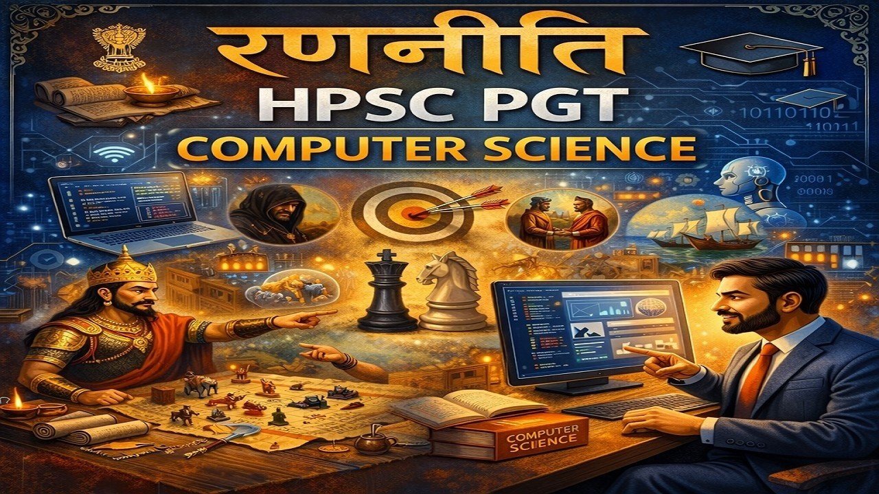 रणनीति | HPSC PGT COMPUTER SCIENCE 2026
