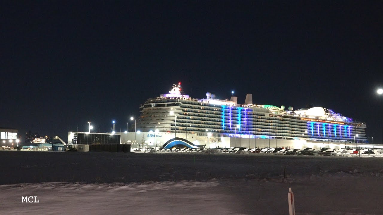 AIDAnova / ...versunken im Schnee... / Hamburg 10.01.2026