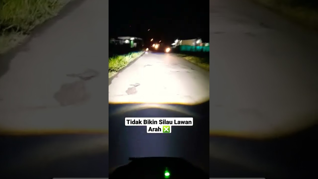 Parah Terang Lampu depan Vario 160Cc🔥GK bkin Silau✅