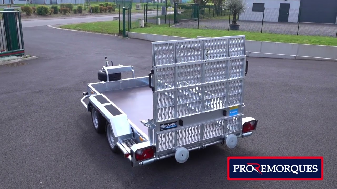 Remorque Porte-Engins INDIGO LF 2024 - HAPERT chez PROREMORQUES (Douai, 59)