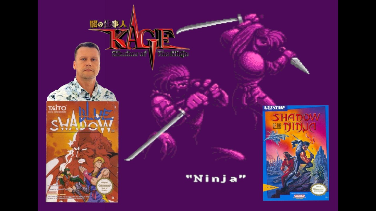 Kage - Shadow of Ninja - Blue Shadow. Игра-Сокровище про Ниндзя на Famicom - NES - Dendy