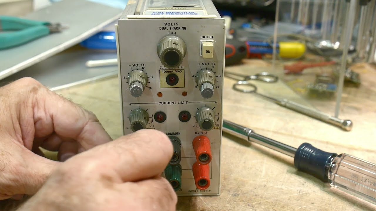 #1339 Tektronix PS503a Power Supply Plug-in