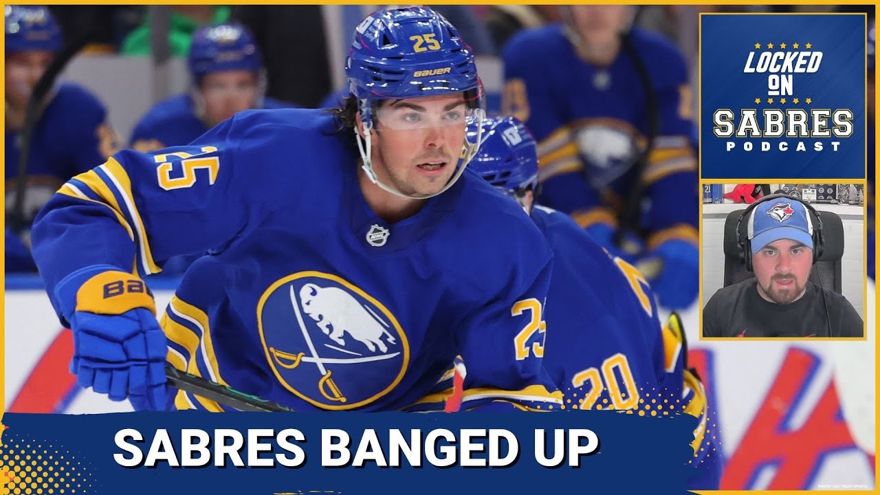 The Buffalo Sabres have concerning injuries to Owen Power and others going into their first game
