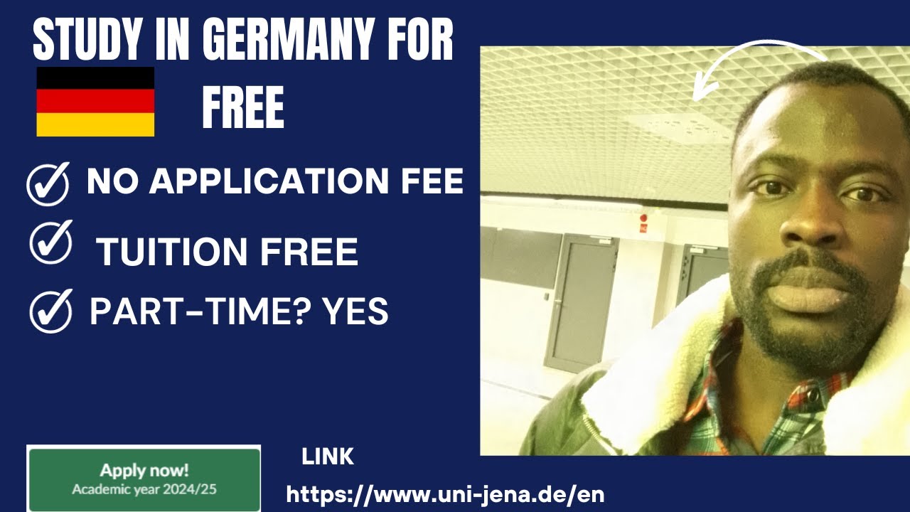 GERMANY SCHOLARSHIP (Friedrich  Schiller University Jena)...STUDY IN GERMANY WITH € 272.80 ONLY
