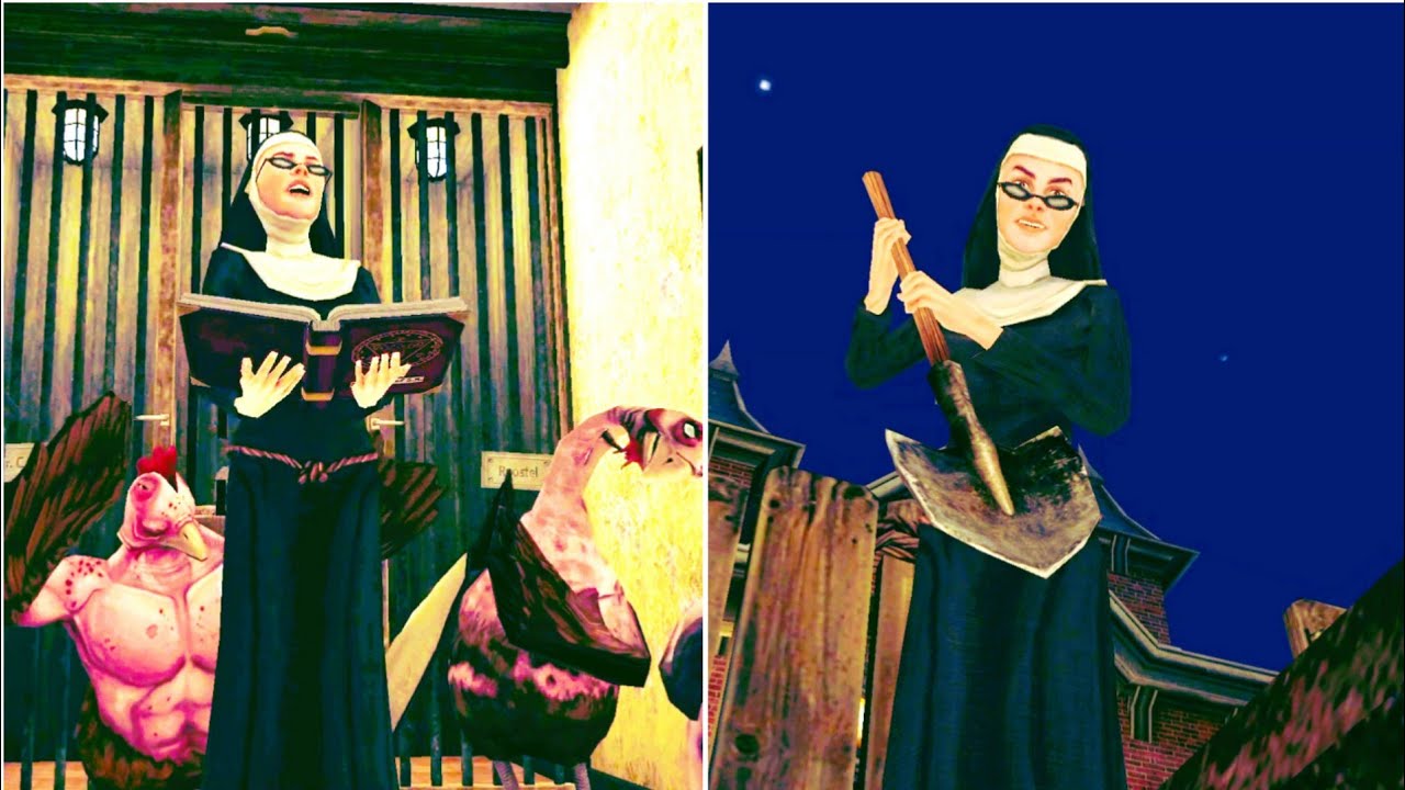 Evil Nun 2 All Game Over | Evil Nun 2 Gameplay | Evil Nun 2 Origins