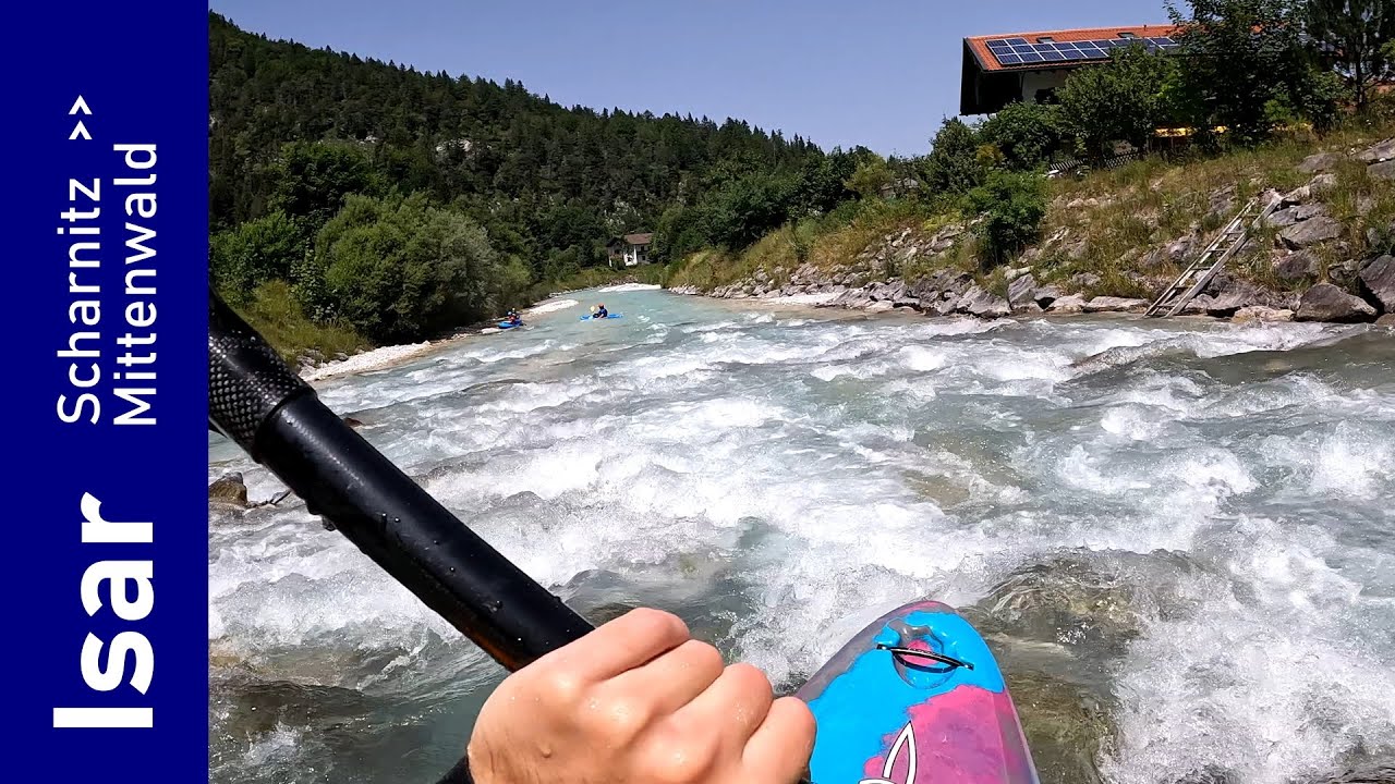 Wildwasserwoche Tag 1 und 2 - Obere Isar Scharnitz Mittenwald
