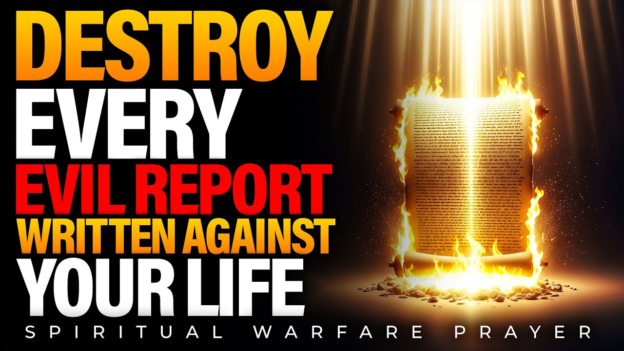 Blood of Jesus Prayer | Warfare Prayer to Destroy Every Demonic Writing Against You