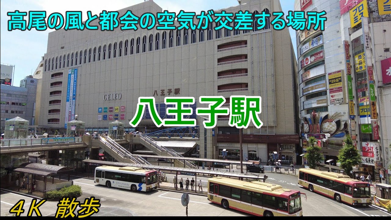 東京西部を代表する都市【八王子駅】を散歩