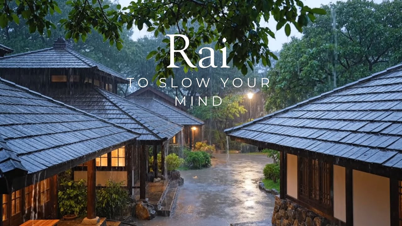 Heavy Rain on the Rooftops at Night Powerful Rain Sounds for Deep Sleep, Relaxation  Stress Relief